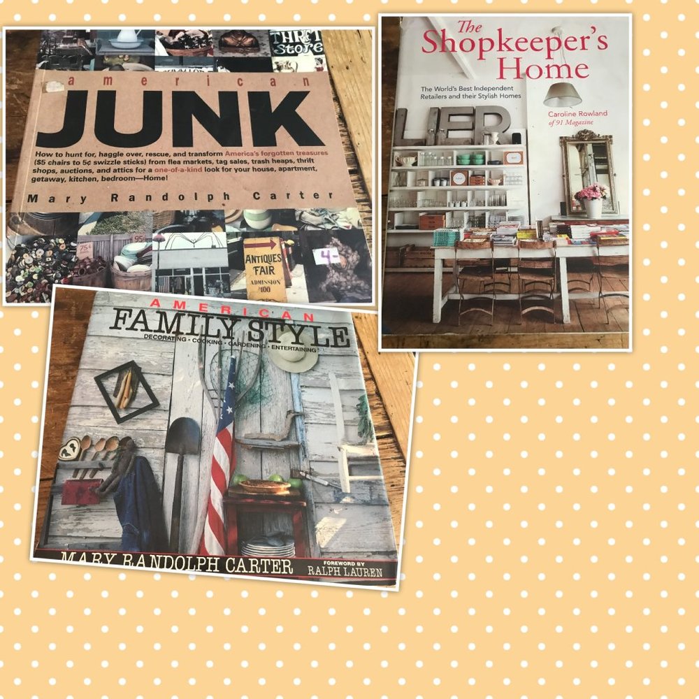 Lot of home decor books